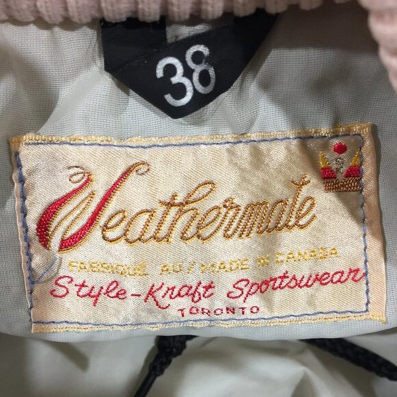 VINTAGE WEATHERMATE BOMBER JACKETS SIZE 38 - Picture 6 of 6